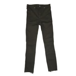 Abercrombie & Fitch‎ Jeans Simone High Rise Jeggings Ankle Green Women's 25 0R
